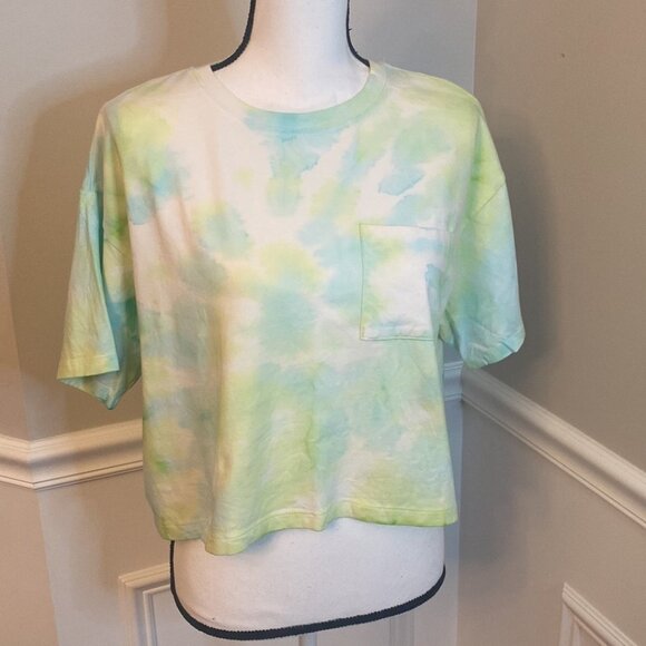 Forever 21 Tie Dye crop top Size Large - Picture 1 of 6